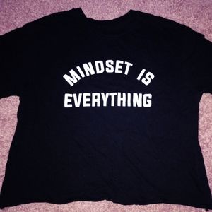 Mike Flow* "Mindset" Crop Top